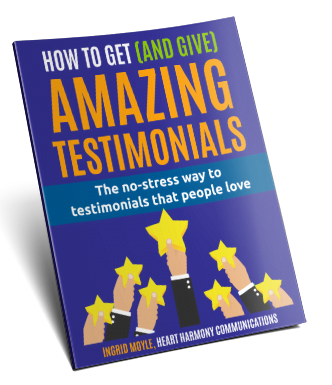 How to get and give amazing testimonials cover