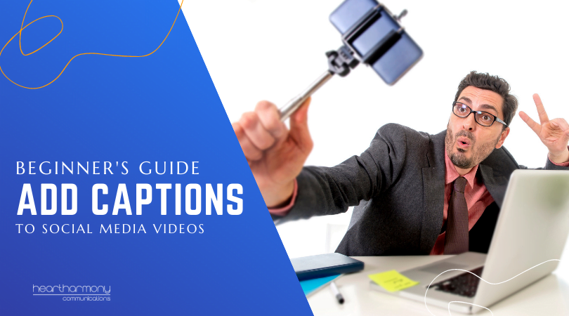How to add captions to social media